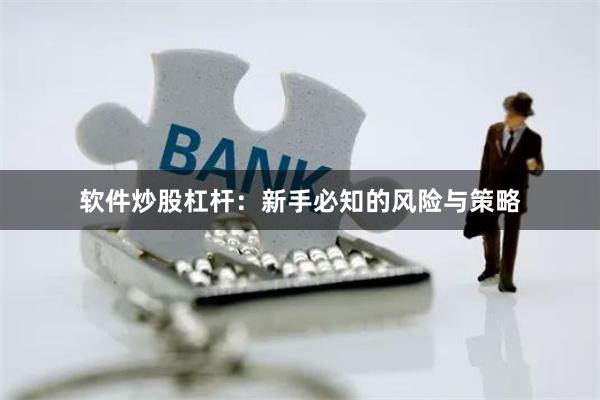 软件炒股杠杆：新手必知的风险与策略